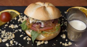 Hamburguesa gourmet de Ternasco de Aragón