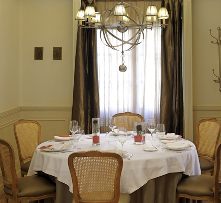 Salón del restaurante el Chalet