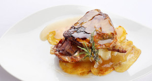Carnes de cordero - Ternasco de Aragón con patatas panaderas