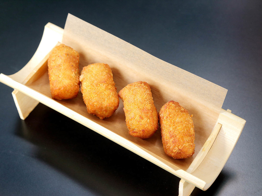 Croquetas de Ternasco de Aragón del Café bar el Punto de Huesca