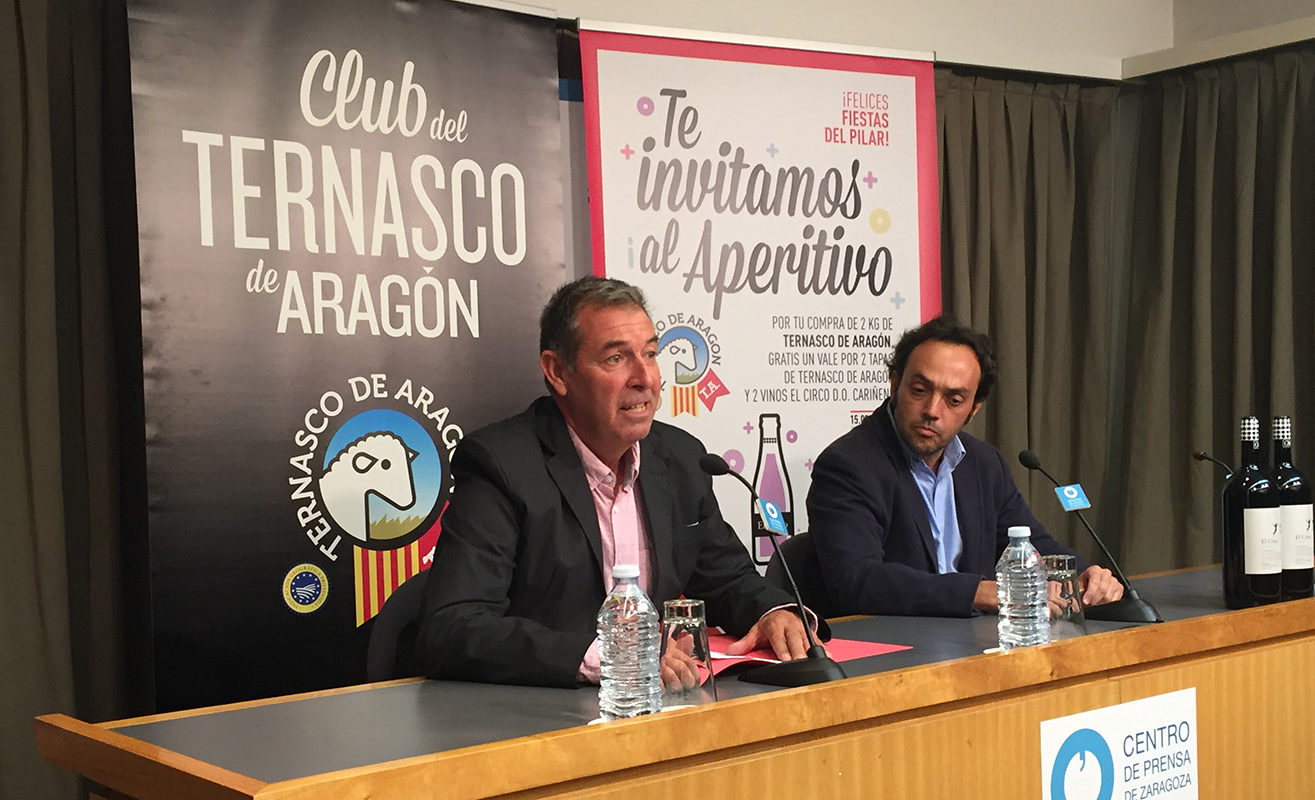 Promoción del Ternasco de Aragón en las Fiestas del Pilar de Zaragoza