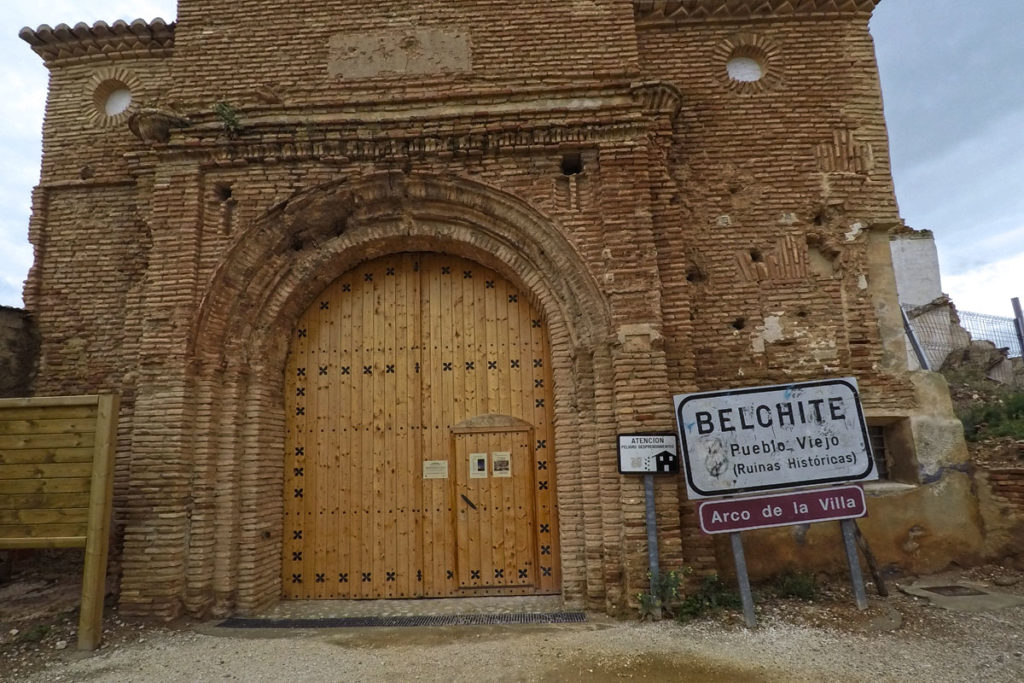 De camino al Monasterio de Piedra - Belchite