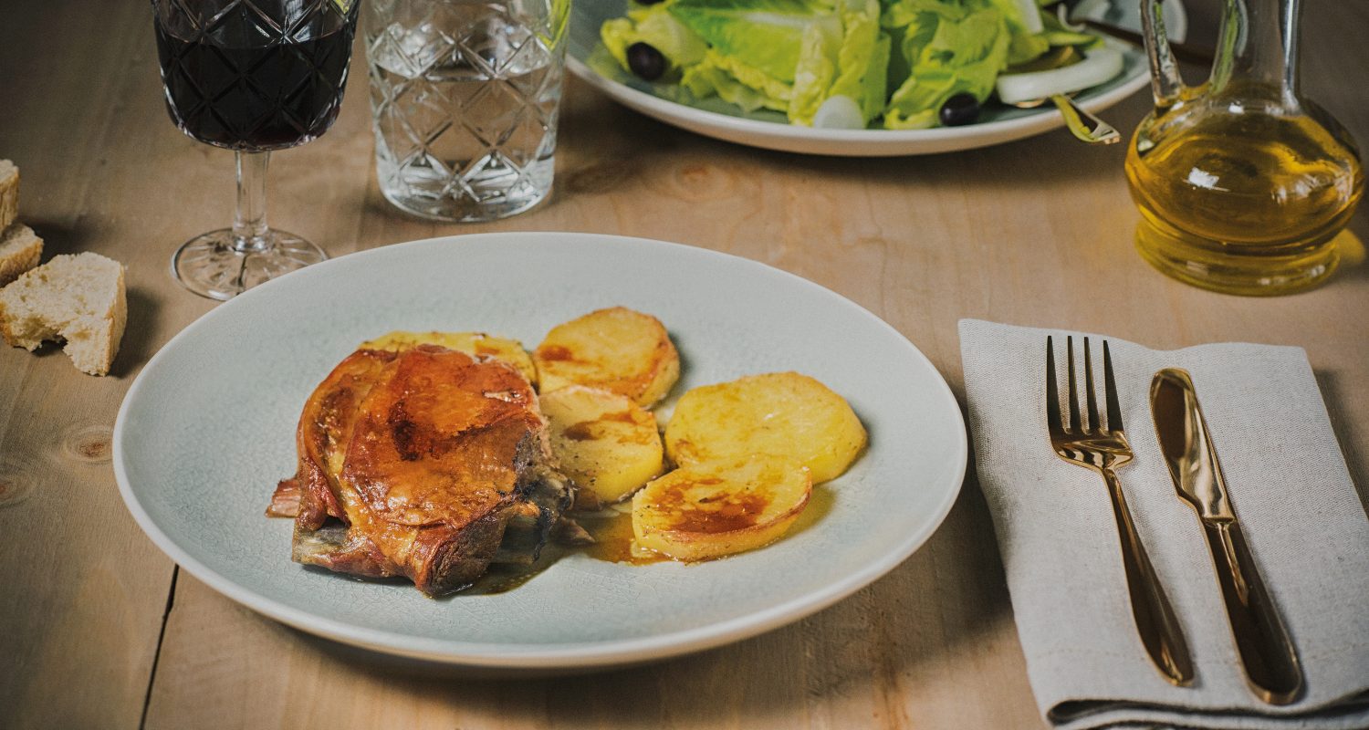 Paletillas de Ternasco de Aragón asadas